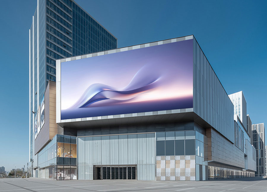 Ultra-thin cabinet design with vibrant display